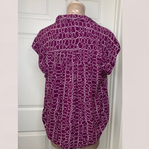 Anthropologie Maeve Raffine Button Up Blouse - Picture 5 of 7